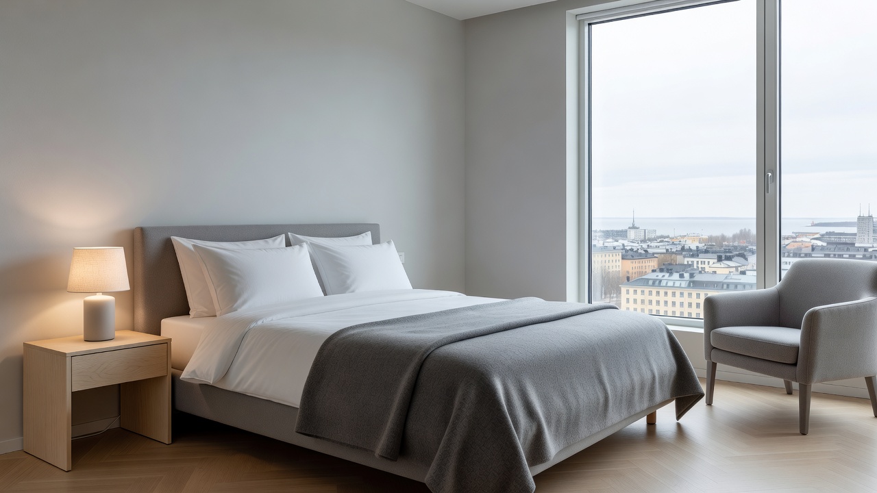 Klaus K Hotel modern Nordic design room Helsinki